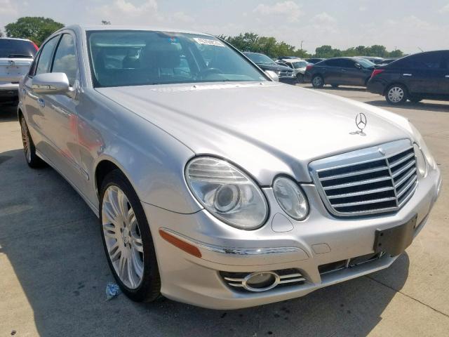 WDBUF72X77B031374 - 2007 MERCEDES-BENZ E 550 SILVER photo 1