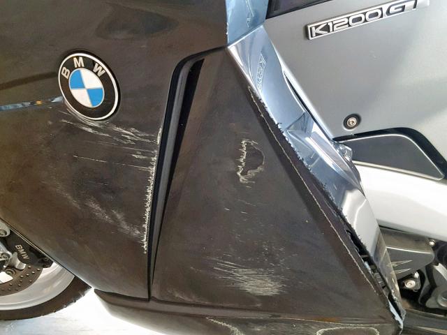 WB10597018ZN47343 - 2008 BMW K1200 GT GRAY photo 9