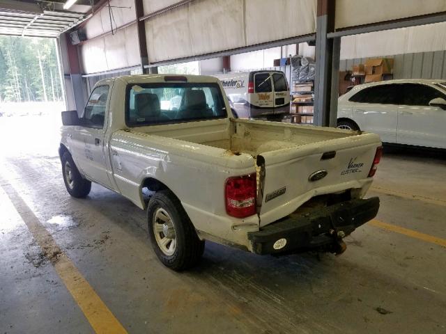 1FTKR1AD9APA70210 - 2010 FORD RANGER WHITE photo 3