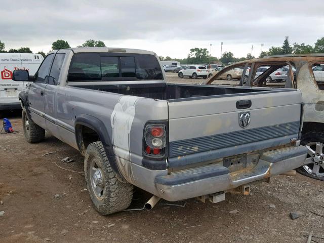 3B7KC22W4XG123660 - 1999 DODGE RAM 2500 SILVER photo 3