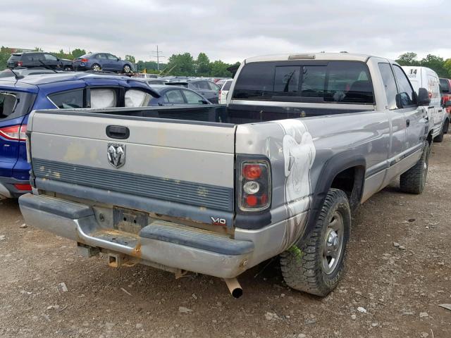 3B7KC22W4XG123660 - 1999 DODGE RAM 2500 SILVER photo 4