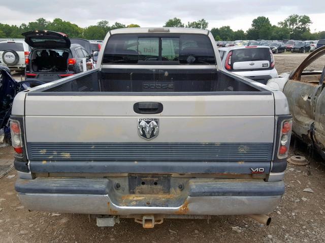 3B7KC22W4XG123660 - 1999 DODGE RAM 2500 SILVER photo 6