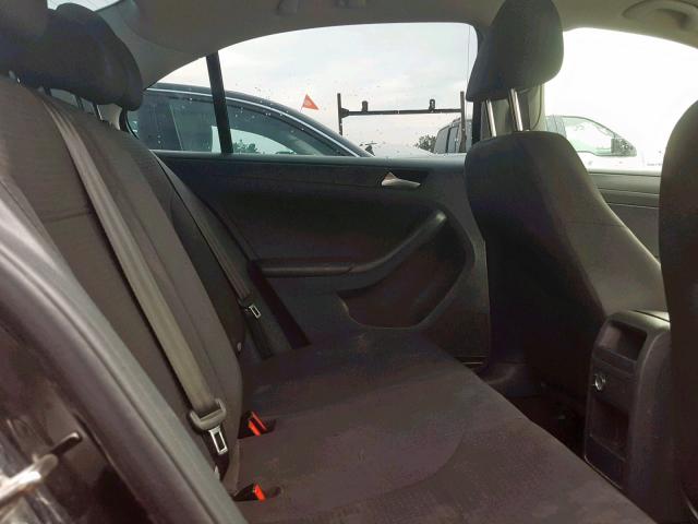 3VW2K7AJ3FM293172 - 2015 VOLKSWAGEN JETTA BASE 黑色 照片 6