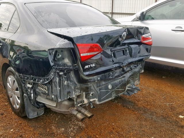 3VW2K7AJ3FM293172 - 2015 VOLKSWAGEN JETTA BASE 黑色 照片 9