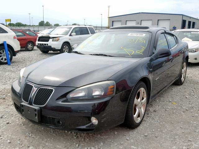 2G2WC55C571133146 - 2007 PONTIAC GRAND PRIX BLACK photo 2