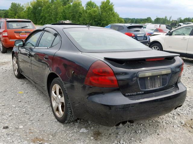 2G2WC55C571133146 - 2007 PONTIAC GRAND PRIX BLACK photo 3
