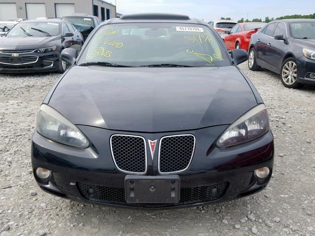 2G2WC55C571133146 - 2007 PONTIAC GRAND PRIX BLACK photo 9