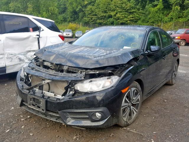 2HGFC1F7XGH654877 - 2016 HONDA CIVIC EXL 黑色 照片 2