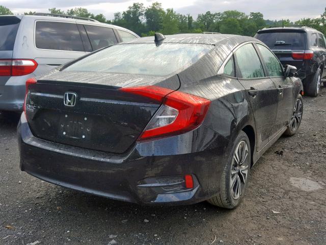 2HGFC1F7XGH654877 - 2016 HONDA CIVIC EXL 黑色 照片 4