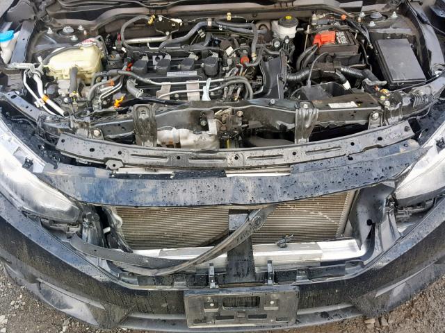2HGFC1F7XGH654877 - 2016 HONDA CIVIC EXL 黑色 照片 7
