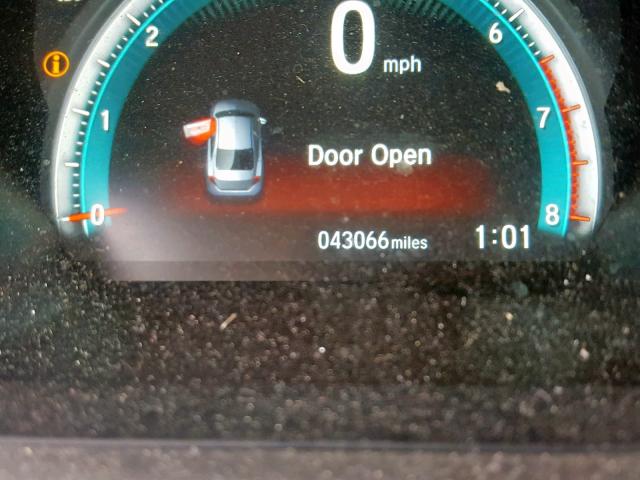 2HGFC1F7XGH654877 - 2016 HONDA CIVIC EXL 黑色 照片 8