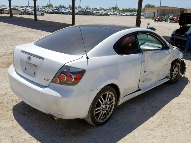 JTKDE167190300424 - 2009 TOYOTA SCION TC თეთრი ფოტო 4