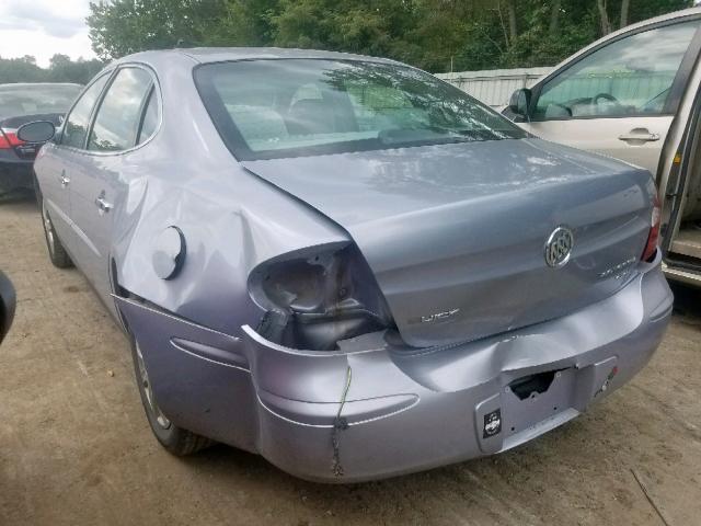2G4WC552361259423 - 2006 BUICK LACROSSE C SILVER photo 3