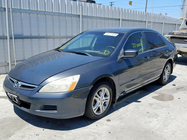 JHMCM56706C004137 - 2006 HONDA ACCORD EX GRAY photo 2