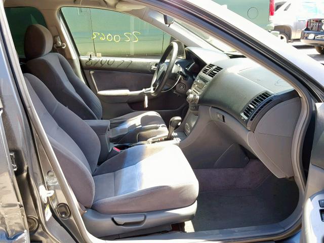 JHMCM56706C004137 - 2006 HONDA ACCORD EX GRAY photo 5