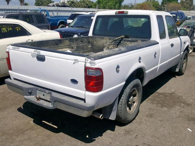 1FTYR14V73PA35389 - 2003 FORD RANGER SUP WHITE photo 4