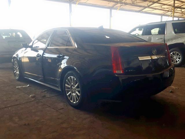 1G6DC5E59C0158516 - 2012 CADILLAC CTS BLACK photo 3