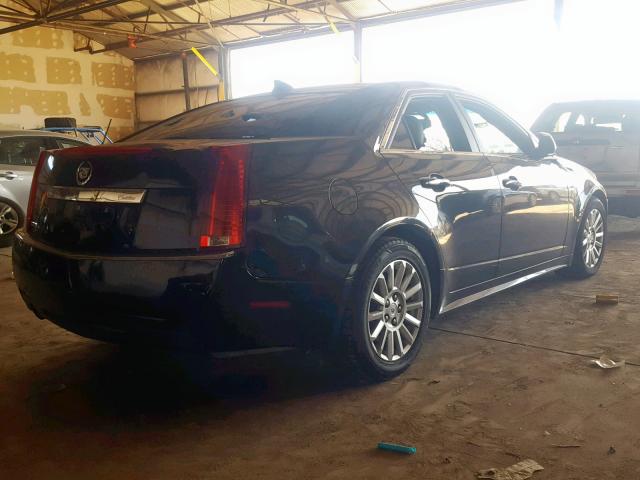1G6DC5E59C0158516 - 2012 CADILLAC CTS BLACK photo 4