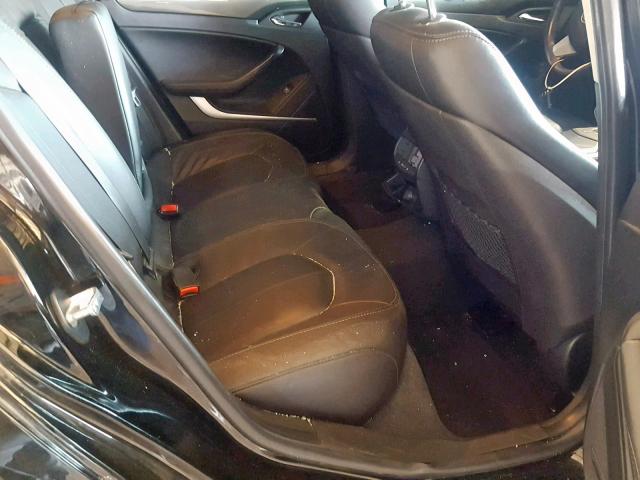 1G6DC5E59C0158516 - 2012 CADILLAC CTS BLACK photo 6