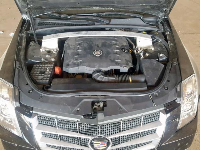1G6DC5E59C0158516 - 2012 CADILLAC CTS BLACK photo 7