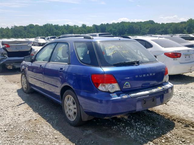 JF1GG655X4G802530 - 2004 SUBARU IMPREZA TS BLUE photo 3