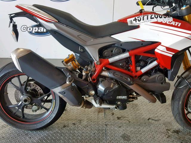 ZDM1YBJS3JB013621 - 2018 DUCATI HYPERMOTAR RED photo 7