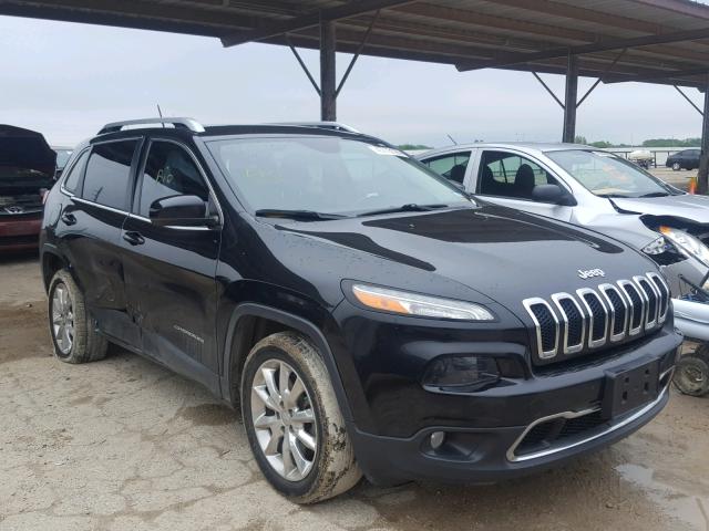 1C4PJLDBXFW506255 - 2015 JEEP CHEROKEE L BLACK photo 1