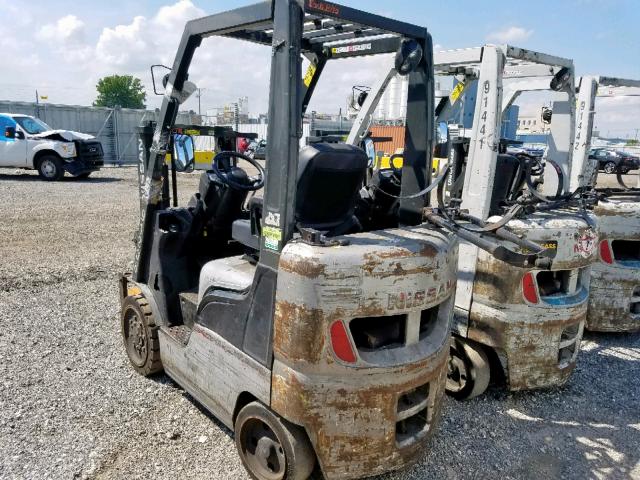 CP1F29W0795 - 2014 NISSAN FORK LIFT GRAY photo 3