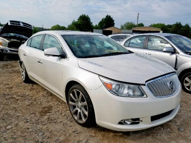 1G4GE5GV2AF176685 - 2010 BUICK LACROSSE C WHITE photo 1