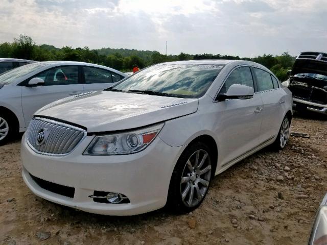 1G4GE5GV2AF176685 - 2010 BUICK LACROSSE C WHITE photo 2