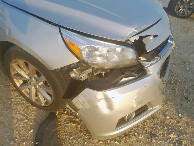 1G11H5SL1EF225896 - 2014 CHEVROLET MALIBU LTZ 银色 照片 9