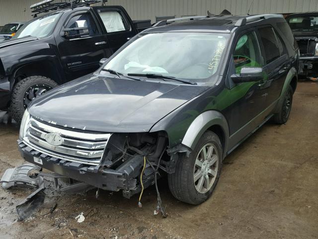 1FMDK02W88GA04955 - 2008 FORD TAURUS X S BLUE photo 2