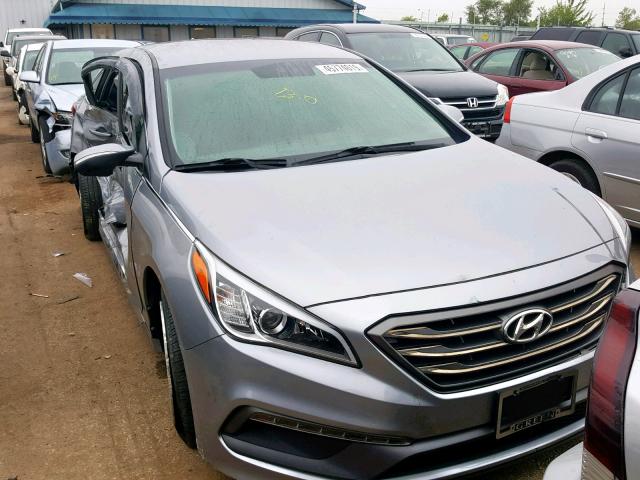 5NPE34AF6FH238289 - 2015 HYUNDAI SONATA SPO GRAY photo 1