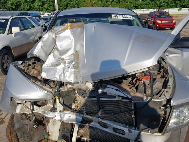 1D7HE32K18S509217 - 2008 DODGE DAKOTA SXT SILVER photo 7