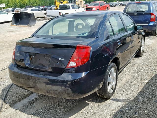 1G8AL55B66Z159851 - 2006 SATURN ION LEVEL BLACK photo 4