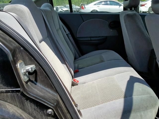 1G8AL55B66Z159851 - 2006 SATURN ION LEVEL BLACK photo 6