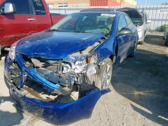 1G2ZH528454132800 - 2005 PONTIAC G6 GT BLUE photo 2