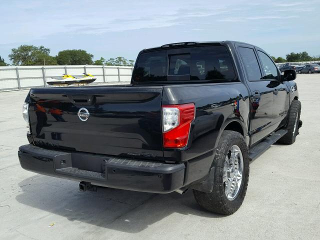 1N6AA1E61JN518253 - 2018 NISSAN TITAN SV BLACK photo 4