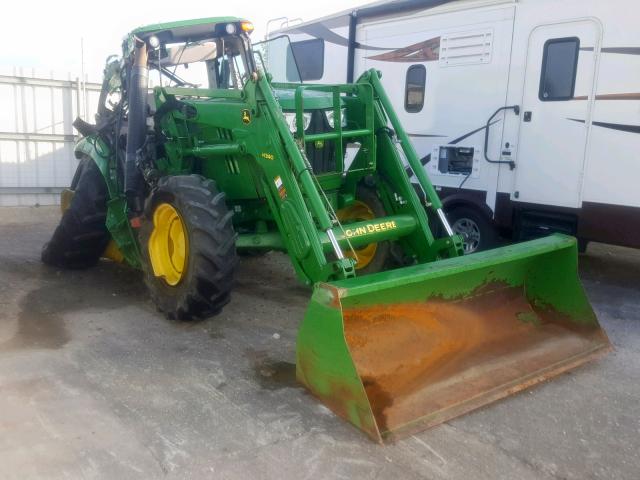 1L06125MCDG750169 - 2013 JOHN DEERE TRACTR6125 YELLOW photo 9