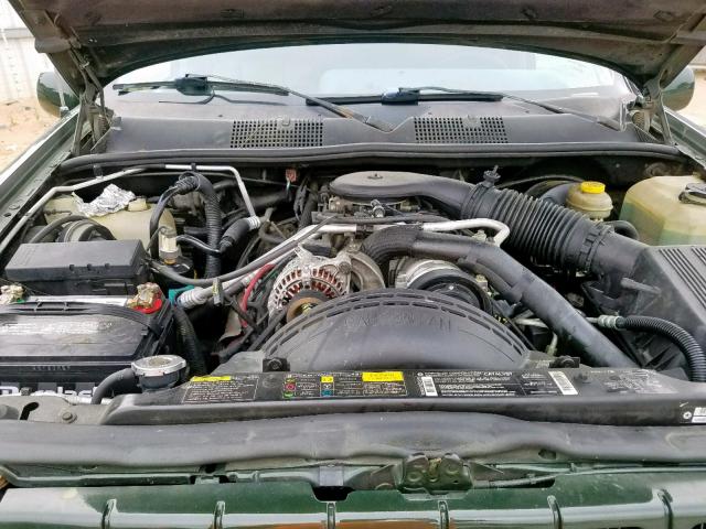 1J4GZ78Y3SC734439 - 1995 JEEP GRAND CHER GREEN photo 7