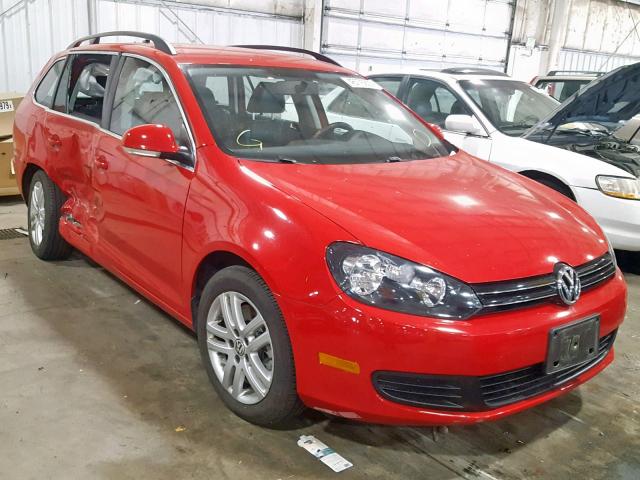 3VWPL7AJ1DM693120 - 2013 VOLKSWAGEN JETTA TDI RED photo 1