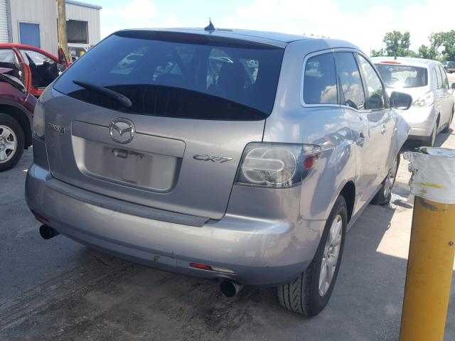 JM3ER293770127219 - 2007 MAZDA CX-7 GRAY photo 4