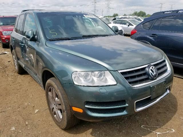 WVGCM77L94D075607 - 2004 VOLKSWAGEN TOUAREG 4. GREEN photo 1