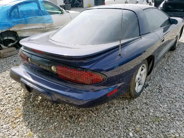 2G2FS22K8W2205026 - 1998 PONTIAC FIREBIRD BLUE photo 4