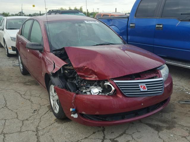 1G8AJ55F76Z185531 - 2006 SATURN ION LEVEL BURGUNDY photo 1