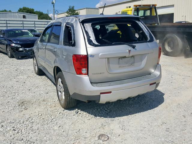 2CKDL33F886302206 - 2008 PONTIAC TORRENT SILVER photo 3