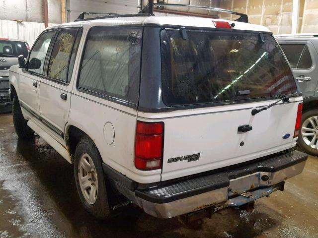 1FMDU34X2PUC60980 - 1993 FORD EXPLORER WHITE photo 3