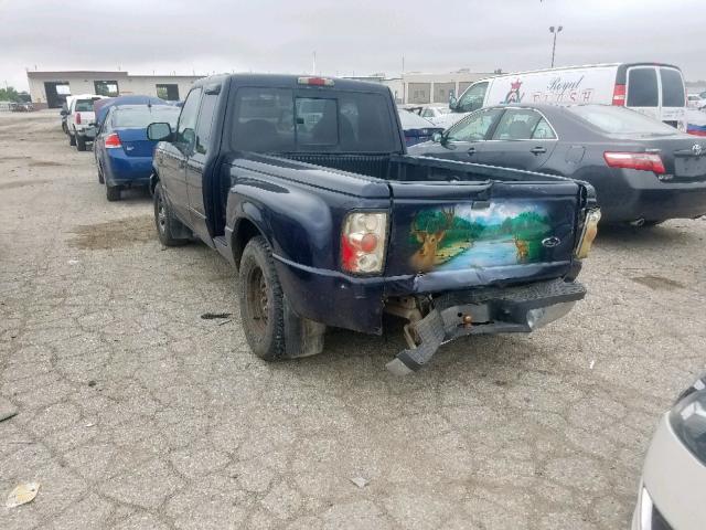 1FTYR14E91TA46706 - 2001 FORD RANGER SUP BLUE photo 3