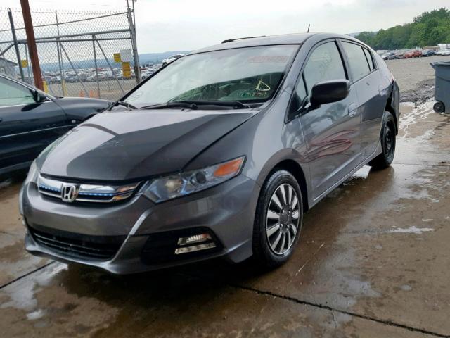 JHMZE2H56CS001620 - 2012 HONDA INSIGHT LX GRAY photo 2