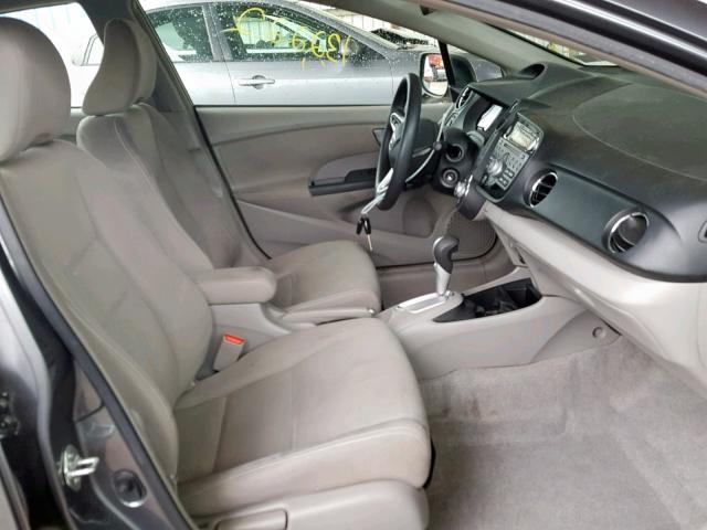 JHMZE2H56CS001620 - 2012 HONDA INSIGHT LX GRAY photo 5